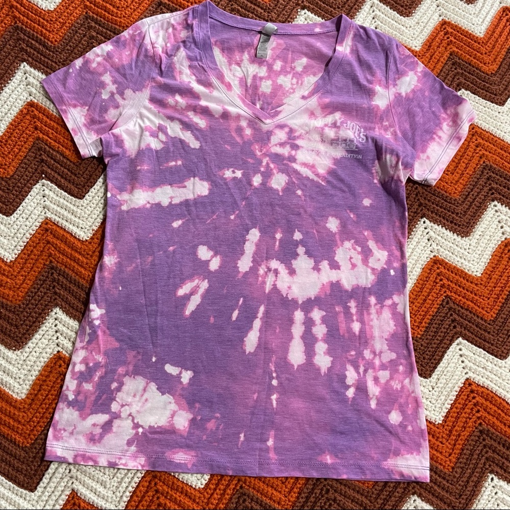Sloppy Joe’s southern restaurant reverse tie dye top
